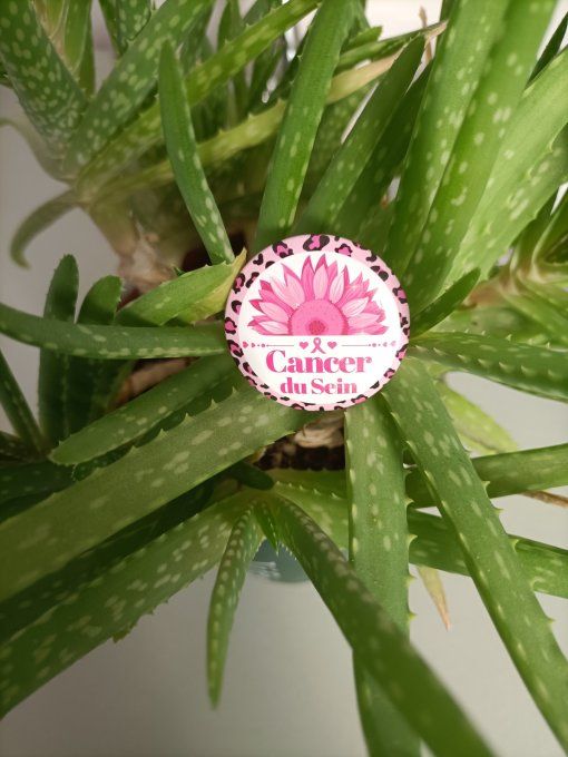 Badge Octobre Rose