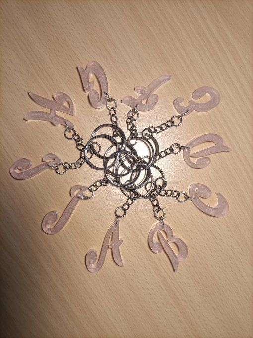 Porte clé Résine