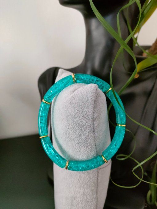 Bracelet Tubulaire craquelet b1