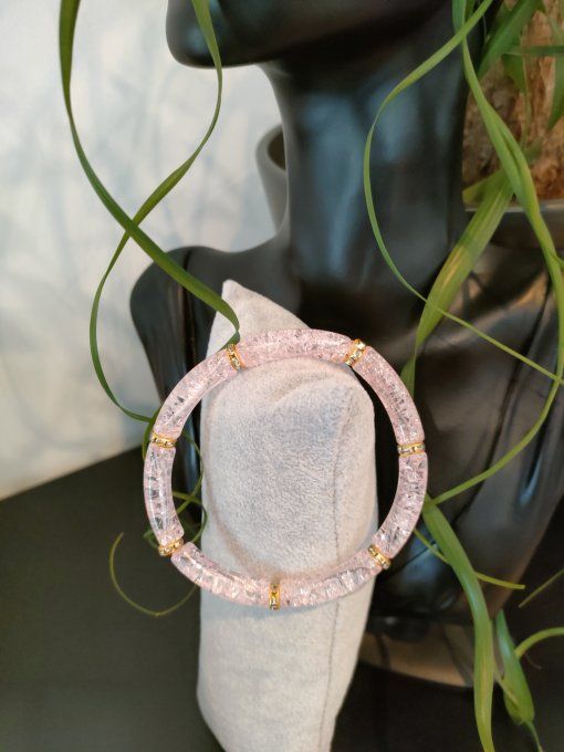 Bracelet tubulaire craquelet b3