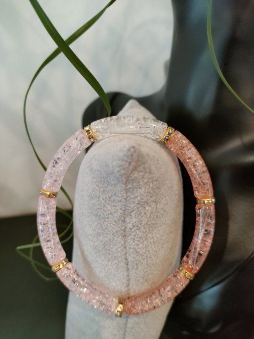 bracelet tubulaire craquelet b5