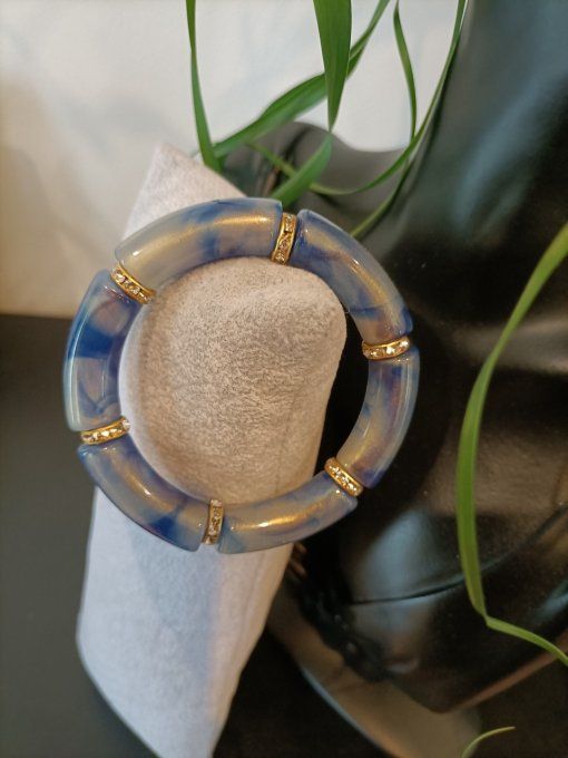 Bracelet Opaque légèrement pailleté BT14