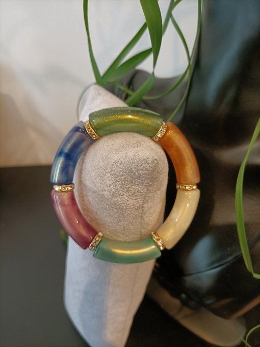 Bracelet Opaque légèrement pailleté BT19