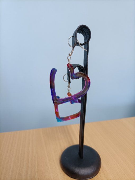Boucles d'oreilles Coeur
