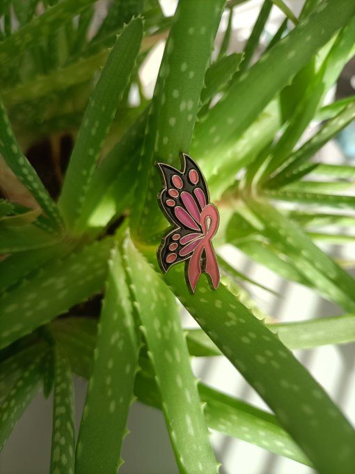 Pin' Papillon Octobre Rose