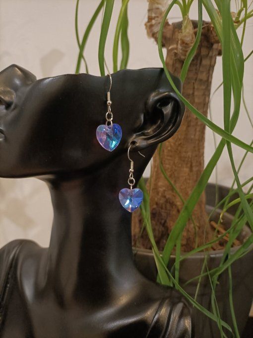 Boucle d'oreille coeur