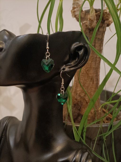 Boucle d'oreille coeur